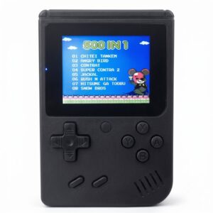 Consola de Videojuegos Portátil Retro 500 en 1 – Pantalla a Color, Controles Ergonómicos y Batería Recargable